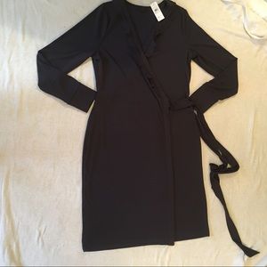 Jersey Knit Long Sleeve Dress